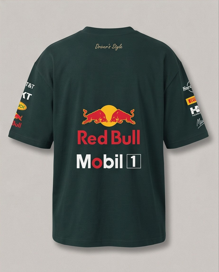 RedBull Inspired Oversized T-Shirt