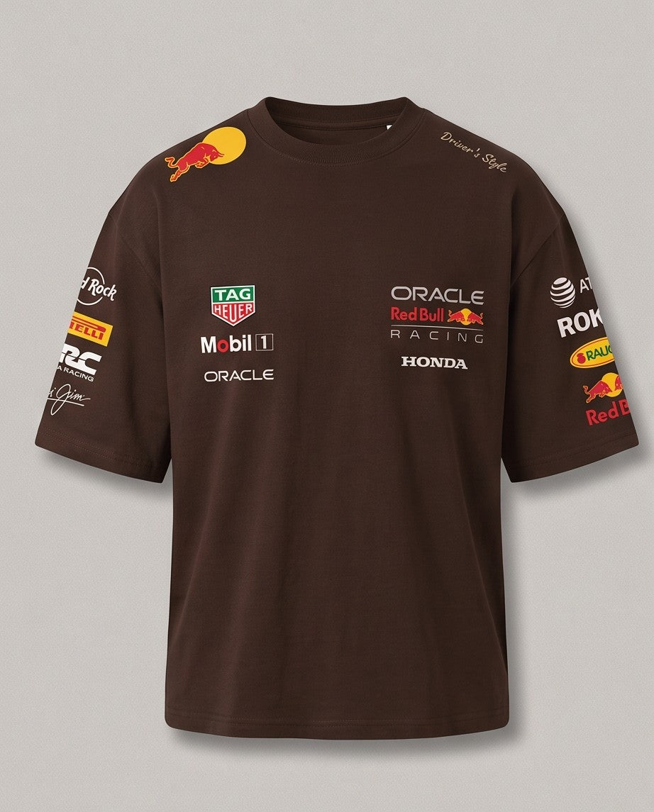 RedBull Inspired Oversized T-Shirt